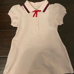 Gucci Polo Dress - Light Pink - 3/6 Months - NWT